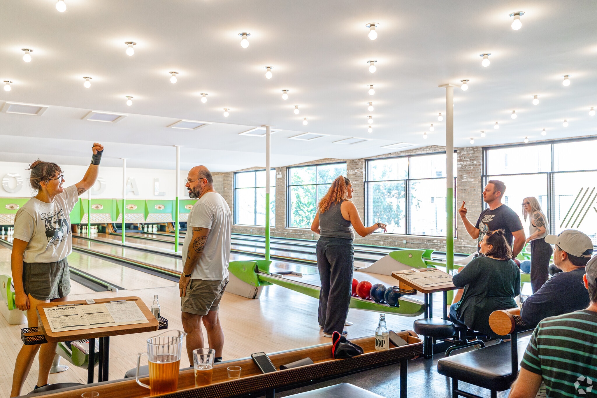 Knock some pins with friends at Avondale Bowl.