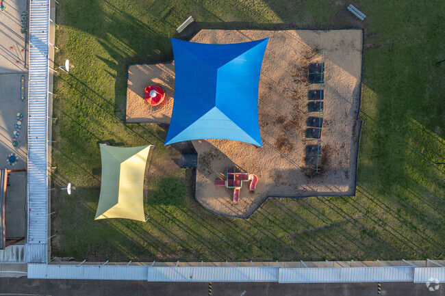 Kids can burn off extra energy on the playground at Carver Elementary School.