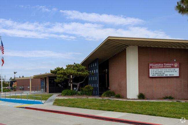 Tamura Elementary welcomes Fountain Valley students.