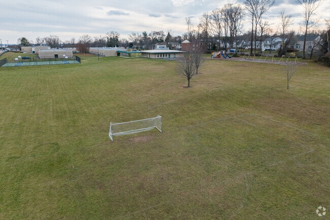 Home to the Mustangs, Meadowvale Elementary has several fields for the student athletes.