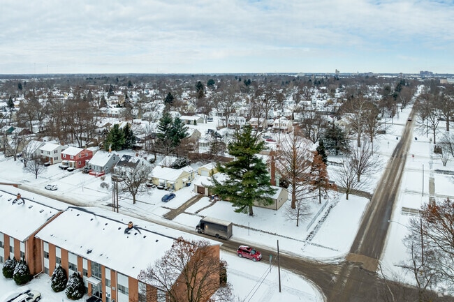 College Cultural Neighborhood's streets are filled with historic flint homes of every kind.