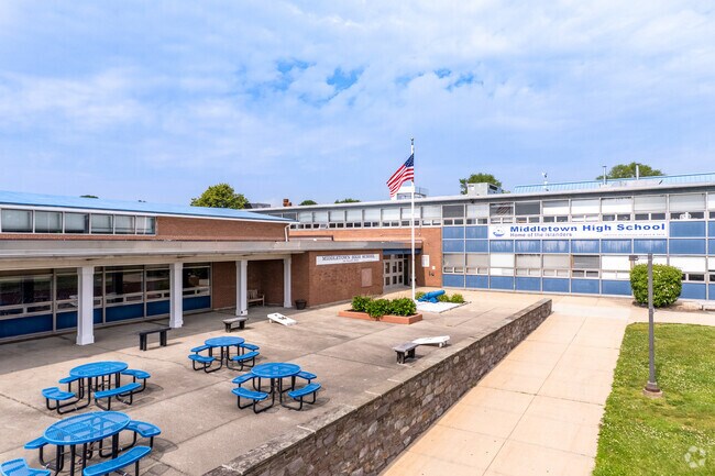 Middletown High School in Middletown is accredited by the state and regional association.
