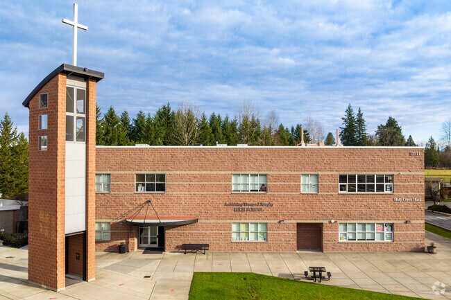 Archbishop Murphy High School is in the Silver Lake neighborhood of Everett, WA.