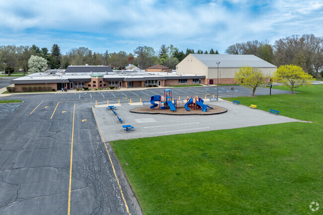 Bailly Public Elementary School playground.
