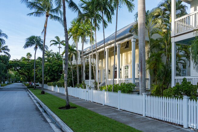 Truman Annex was originally forged as a military stronghold.
