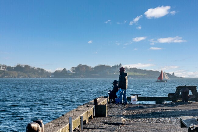 Spend the evening fishing for dinner in the Narragansett Bay in Jamestown.