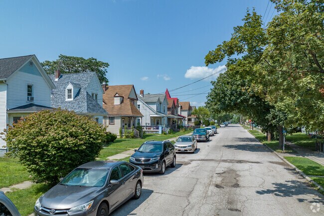 Homes neatly line the streets of Barberton.