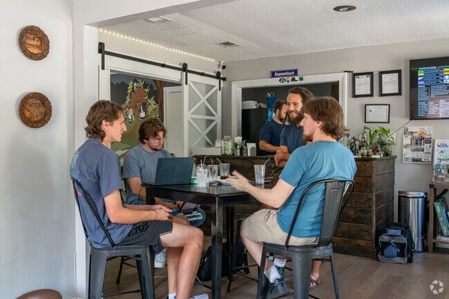 The Heights-Avenues' Kaffeehaus Fabelhaft is a delightful café that offers excellent coffee.