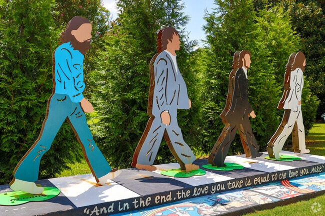 McDonough proudly displays its local artist's work throughout the city.