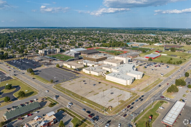 Owasso is located about 10 miles south of Tulsa.