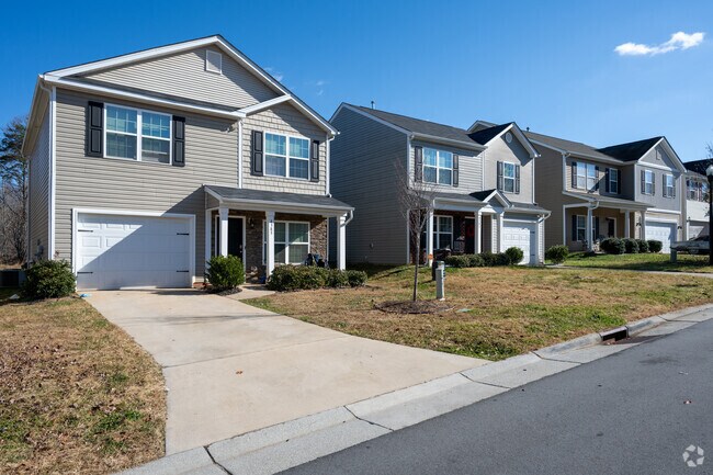 You can also find modern-style homes within the Ogburn Station neighborhood.