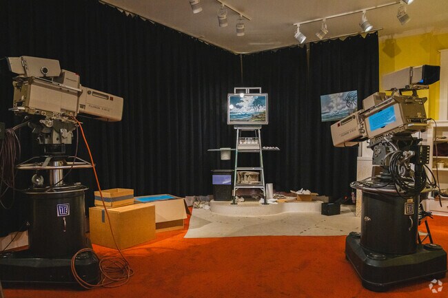 Minnetrista Museum & Gardens features the Bob Ross Experience, which celebrates the famous painter who filmed his iconic TV series in Muncie near Cowing Park.