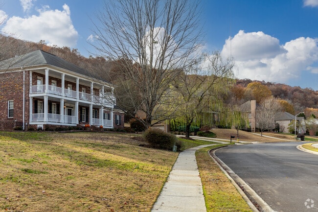 Various architectural styles line the streets of Monte Sano.