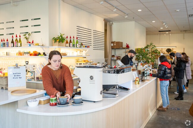 Relish Asian inspired beverages and pastries at Ceremony, a charming café in College Hill.