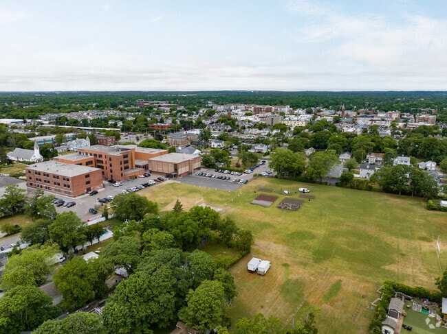 South Ocean Middle School is situated right next to Main Street.
