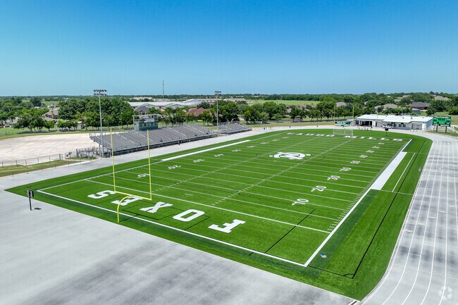 Caddo Mills Intermediate School located in Caddo Mills is close to the football stadium.