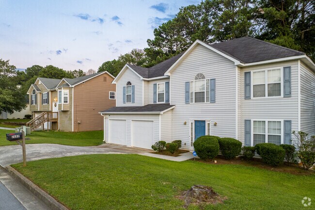 Lithonia's newer built homes have mixed wood styles that fit resident preferences.