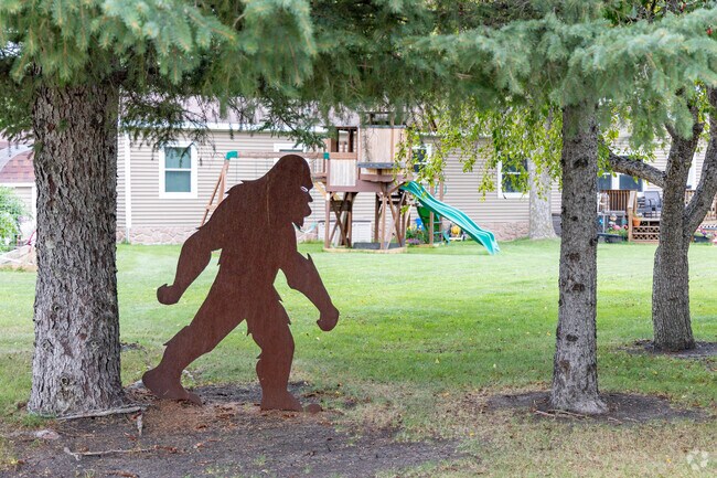 Although named after a legend, Trollwood has peaceful surroundings.