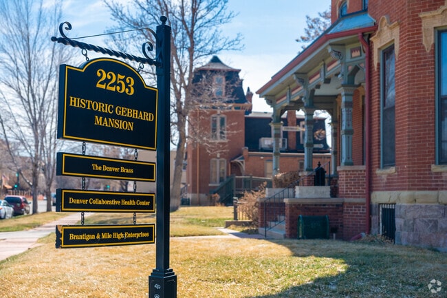 The Historic Gebhard Mansion is a fantastic piece of local Italianate architecture.