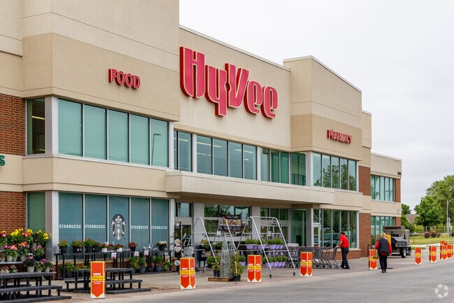 Fresh produce and essentials nearby at Hy-Vee in Stony Brook.