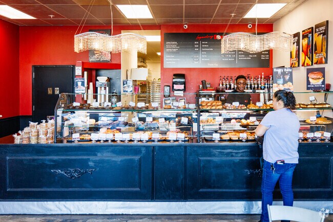 Locals can get their sugar high at Legendary Doughnuts, the popular doughnut shop in Covington.