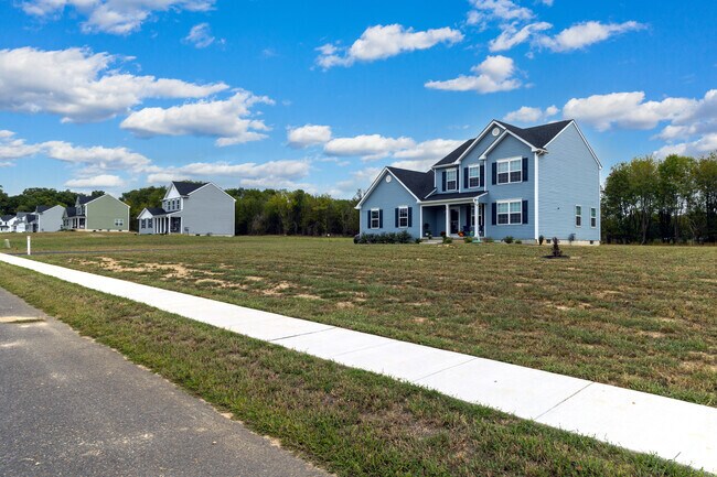 Newer developments in Upper Deerfield Township have sidewalks for safer walking.