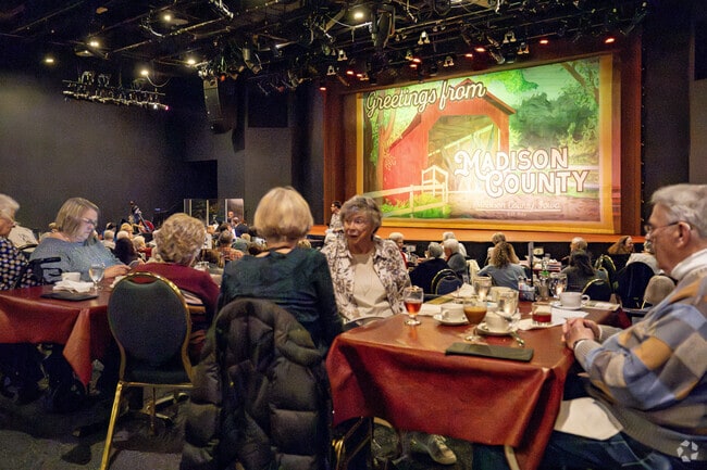 Captivated inside the theater at Riverside Center for the Performing Arts in Berea.