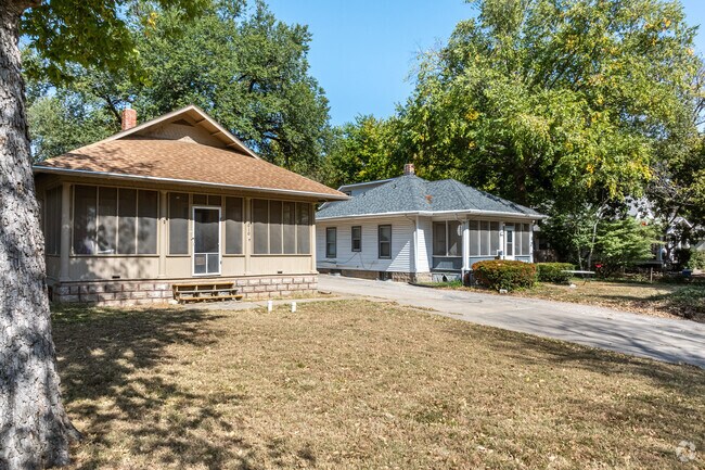 Two to three bedroom bungalows are popular in the East Campus neighborhood.
