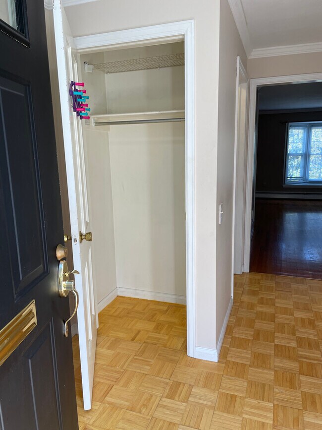 Foyer closet