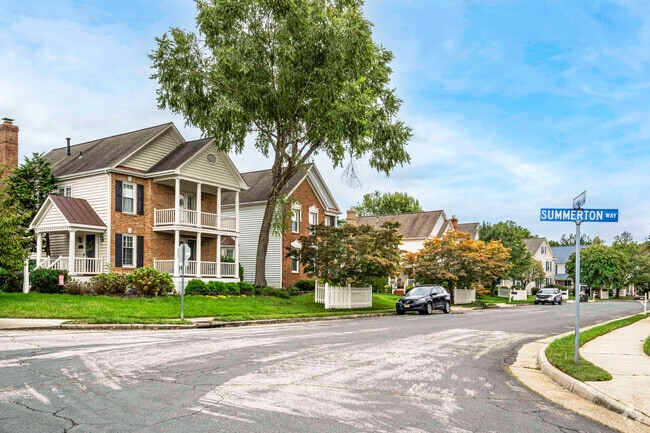 Rows of beautiful brick homes line the streets of the Springtown neighborhood.