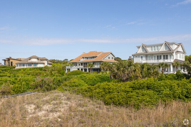 Enjoy your morning coffee while looking out to the Kiawah Island's beaches all from your patio.
