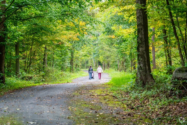 Walking trails wind through scenic areas of Milford-Quakertown.