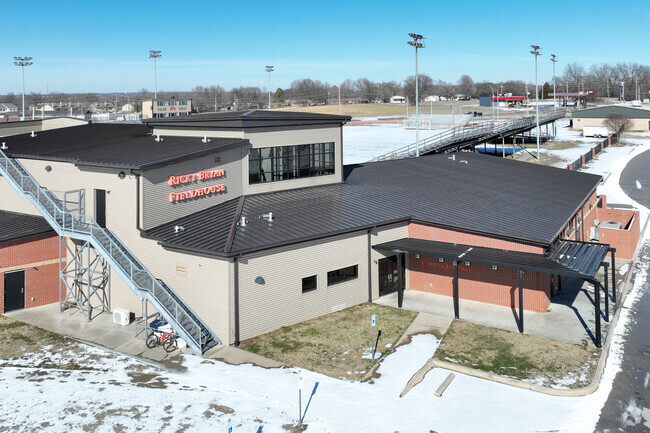 Coweta High's Ricky Bryan Field House has a locker room, a weight room and visitor restrooms