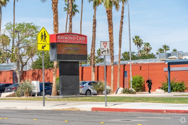 Raymond Cree Middle in Palm Springs offers excellent educational opportunities.