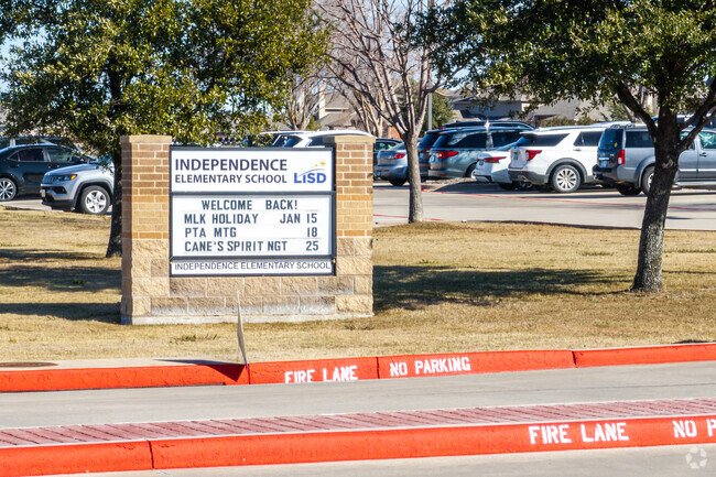 Independence Elementary School in Lewisville.