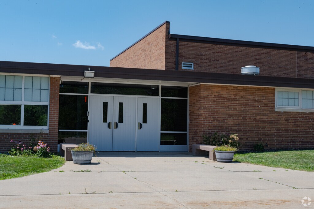Lacure Elementary building in Clio.