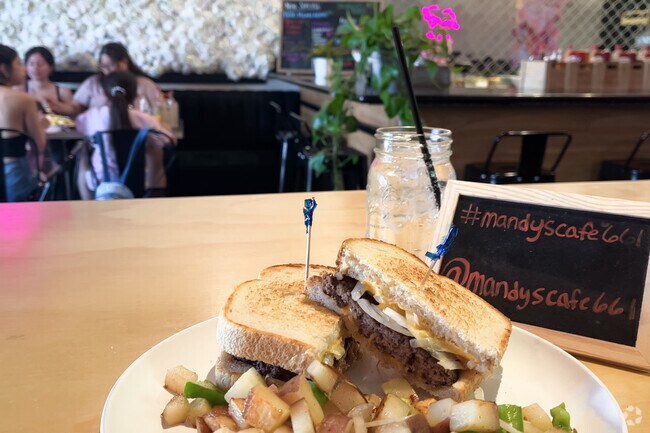 A great lunch or breakfast is waiting for you at Mandy's Cafe in Ridgeview Estates.