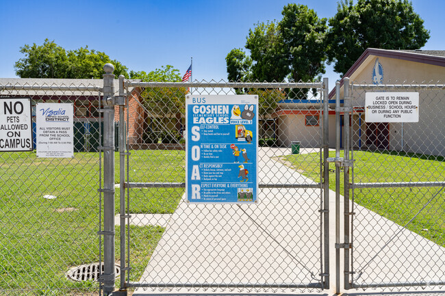 Goshen Elementary School helps students understand proper citizenship skills.