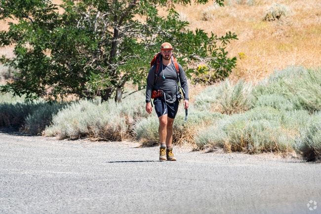 Hidden Valley has excellent hiking trails up in the mountains that backdrop the community.