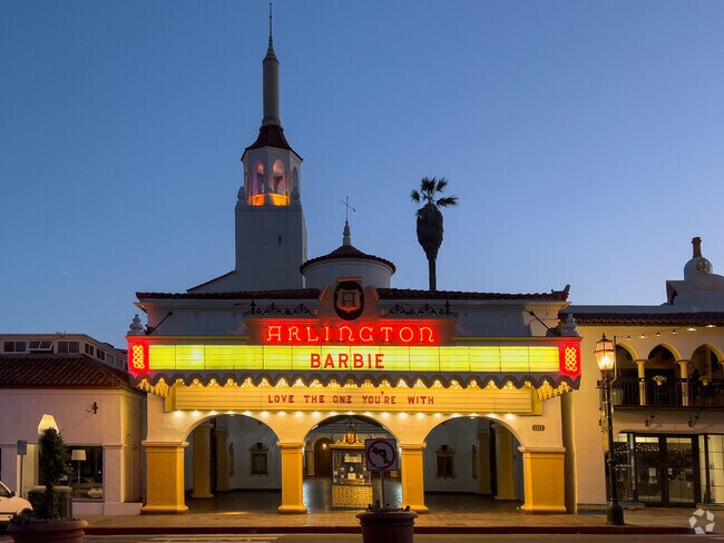 The Arlington Theatre near Samarkand Santa Barbara is a great place to see a movie.
