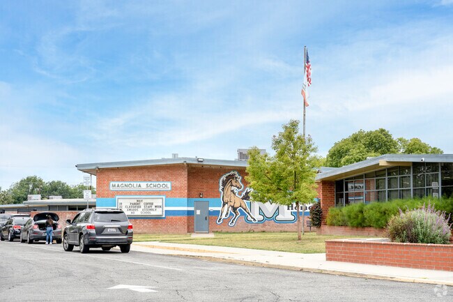 Magnolia Elementary School in the city of Azusa.