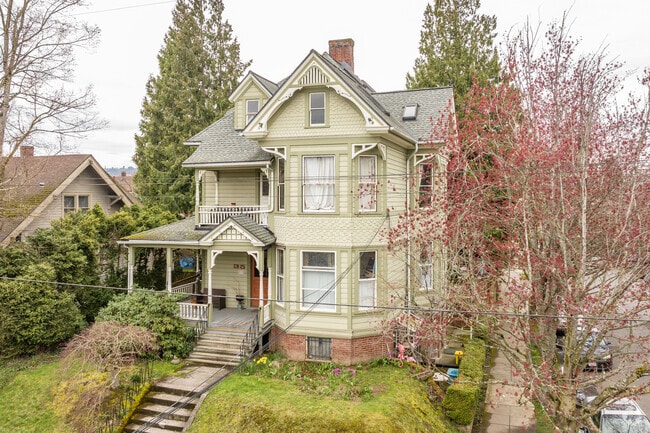 Victorian Home in the Kerns Neighborhood with an older-style.