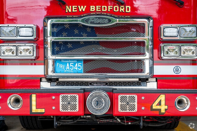 Ladder 4 in Riverside Park is always ready to roll when they get the call.