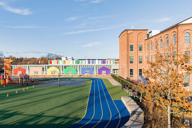 Boston Renaissance Charter Public School rear view.
