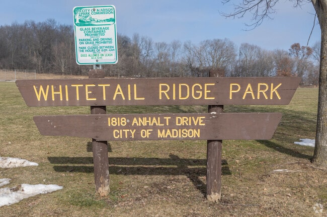 Whitetail Ridge Park is Located in Madison.