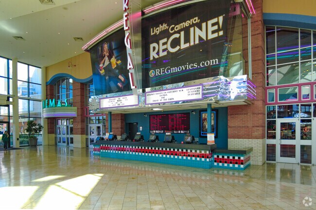 NGC Cinema at Citrus Park Town Center anchors a night at the movies.