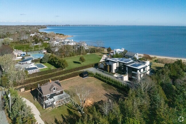 Hampton Bays has plenty of waterfront homes and unique architecture.