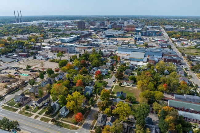 The Stadium District is located along the Grand River and just minutes from the state capital.
