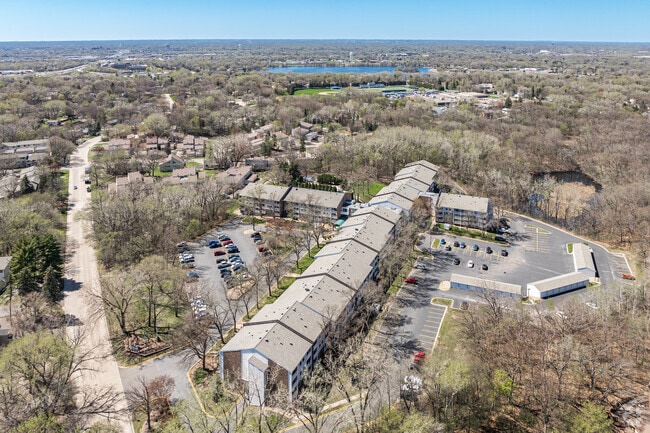 Black Forest Condominiums and some townhomes sit adjacent to Innsbruck Nature Center.