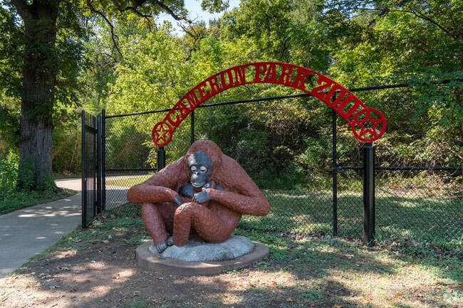 Cameron Park Zoo is a beautiful zoo located in Waco, near the Brook Oaks neighborhood.
